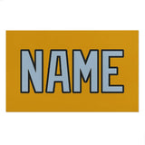 Custom Yellow Light Blue Beach Towel