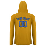 Custom Yellow Sky Blue UV-Hoodie