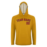 Custom Yellow Orange Red UV-Hoodie