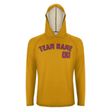 Custom Yellow Pink UV-Hoodie