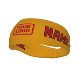 Custom Yellow Red Sports headband