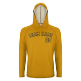 Custom Yellow Yellow UV-Hoodie