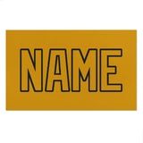 Custom Yellow Yellow Beach Towel