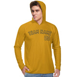 Custom Yellow Yellow UV-Hoodie