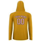 Custom Yellow Light Pink UV-Hoodie