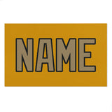 Custom Yellow Light Khaki Beach Towel