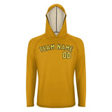 Custom Yellow Light Yellow UV-Hoodie