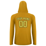 Custom Yellow Light Yellow UV-Hoodie