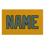 Custom Yellow Blue Green Beach Towel