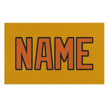 Custom Yellow Orange Beach Towel