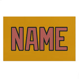 Custom Yellow Copper Rose Beach Towel