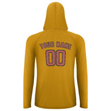 Custom Yellow Copper Rose UV-Hoodie
