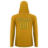 Custom Yellow Gold UV-Hoodie