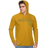 Custom Yellow Gold UV-Hoodie