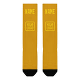 Custom Yellow Gold Knee-High Sock