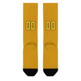Custom Yellow Gold Knee-High Sock