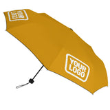 Custom Yellow White Automatic Umbrella