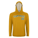 Custom Yellow Green UV-Hoodie