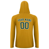 Custom Yellow Green UV-Hoodie