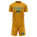 Custom Yellow Green Soccer Jersey