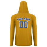 Custom Yellow Sky Blue UV-Hoodie