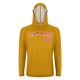 Custom Yellow Orange Red UV-Hoodie
