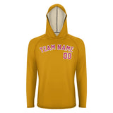 Custom Yellow Pink UV-Hoodie
