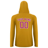 Custom Yellow Pink UV-Hoodie