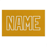 Custom Yellow Yellow Beach Towel