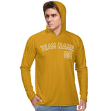 Custom Yellow Yellow UV-Hoodie