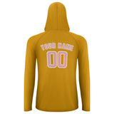 Custom Yellow Light Pink UV-Hoodie