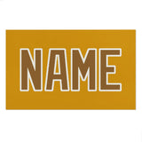 Custom Yellow Khaki Beach Towel