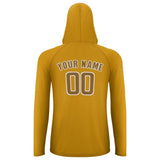 Custom Yellow Khaki UV-Hoodie