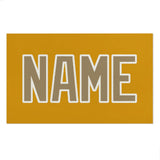 Custom Yellow Light Khaki Beach Towel