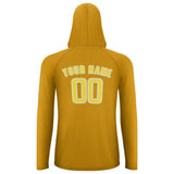 Custom Yellow Light Yellow UV-Hoodie