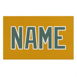 Custom Yellow Blue Green Beach Towel