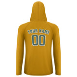 Custom Yellow Blue Green UV-Hoodie
