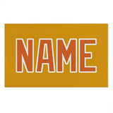 Custom Yellow Orange Beach Towel