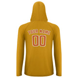 Custom Yellow Orange UV-Hoodie