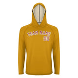 Custom Yellow Copper Rose UV-Hoodie