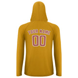 Custom Yellow Copper Rose UV-Hoodie