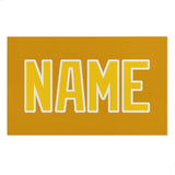 Custom Yellow Gold Beach Towel