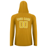 Custom Yellow Gold UV-Hoodie