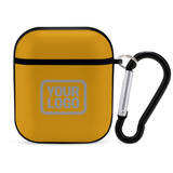 Custom Yellow Gray AirPods Case