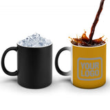 Custom Yellow Gray Magic Mug