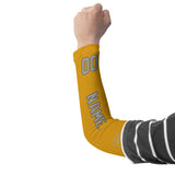 Custom Yellow Gray Arm Sleeve