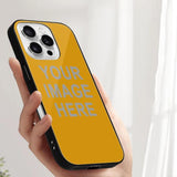 Custom Yellow Gray Phone Case