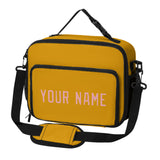 Custom Yellow Light Pink Lunch Bag