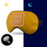 Custom Yellow Light Pink Sleep Mask