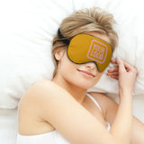 Custom Yellow Light Pink Sleep Mask